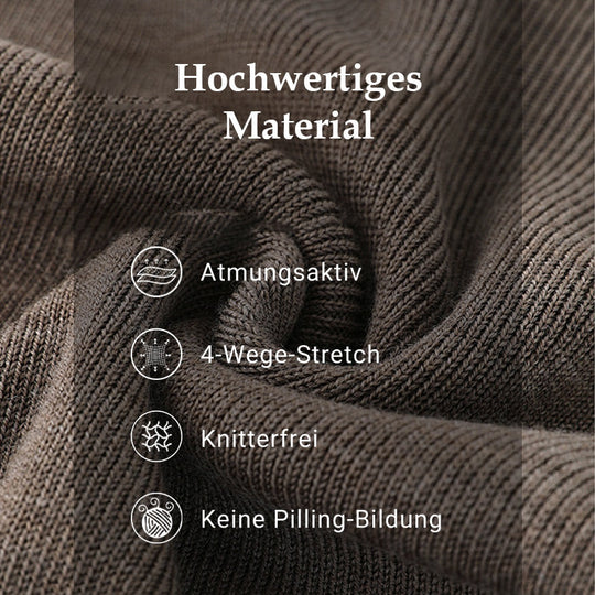 🍂50 % Rabatt-Aktion🍂Stilvolles und elegantes Kleid mit Rundhalsausschnitt und Falten für Damen