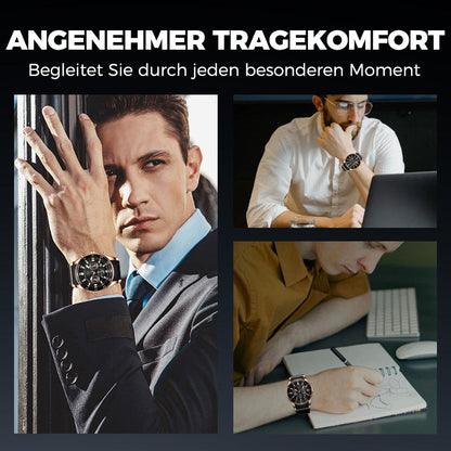 🔥Waterproof multifunctional quartz watch for men✈️Free Shipping