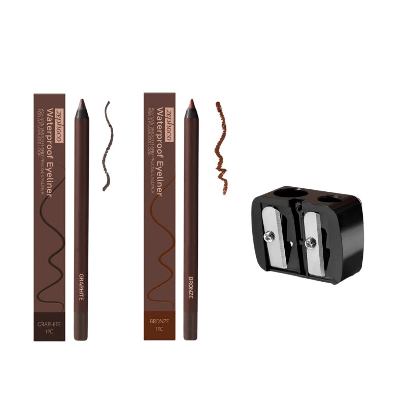 👁️ KAUFE 1, ERHALTE 1 GRATIS! 💜 Wasserfester &amp; Langanhaltender Gel-Eyeliner – Wischfest, Präzise Linien &amp; Intensive Farbe ✨