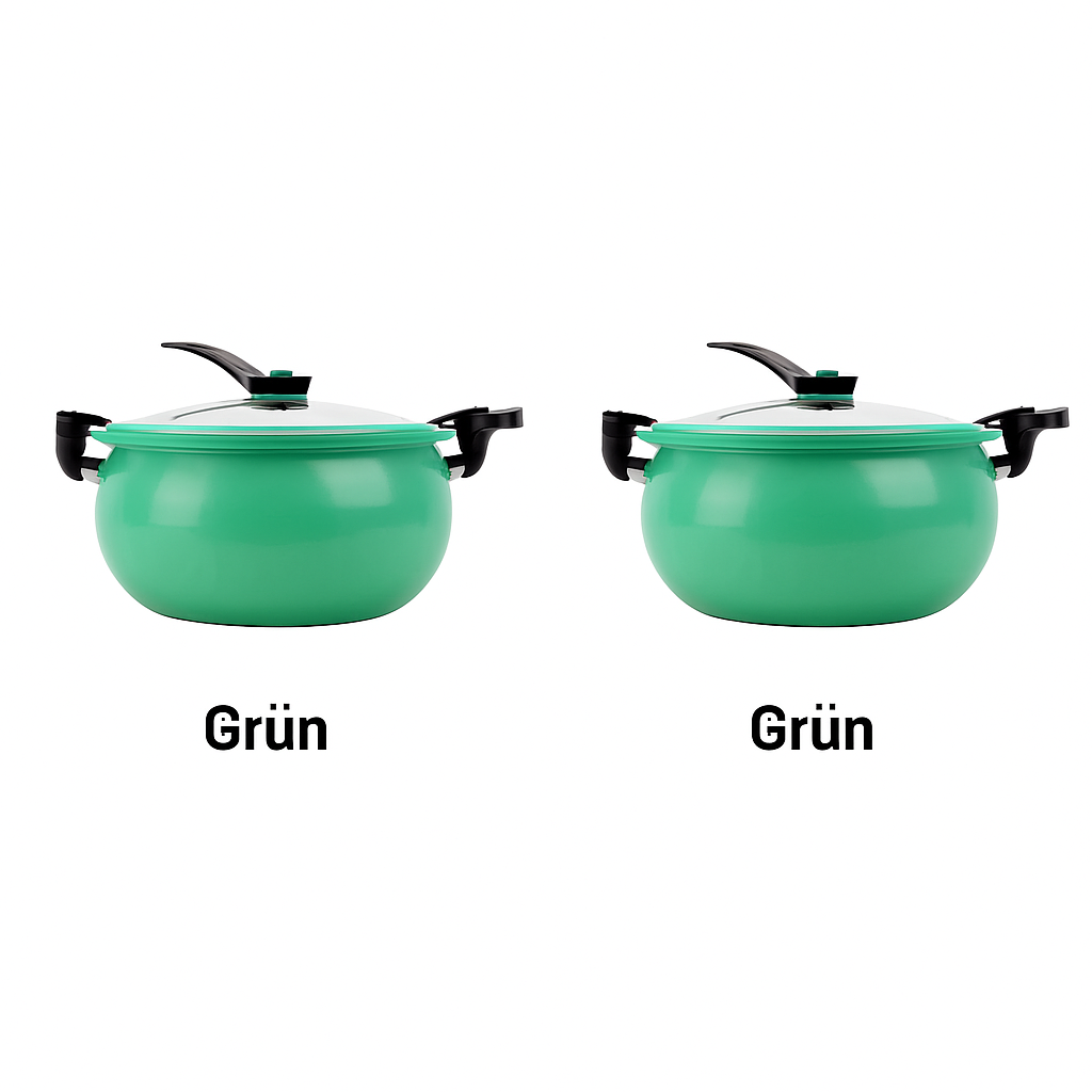 🔈🔈60 % Rabatt🧑‍🍳Empfohlen von einem Michelin-Koch🏆Großer, multifunktionaler Schnellkochtopf mit Antihaftbeschichtung