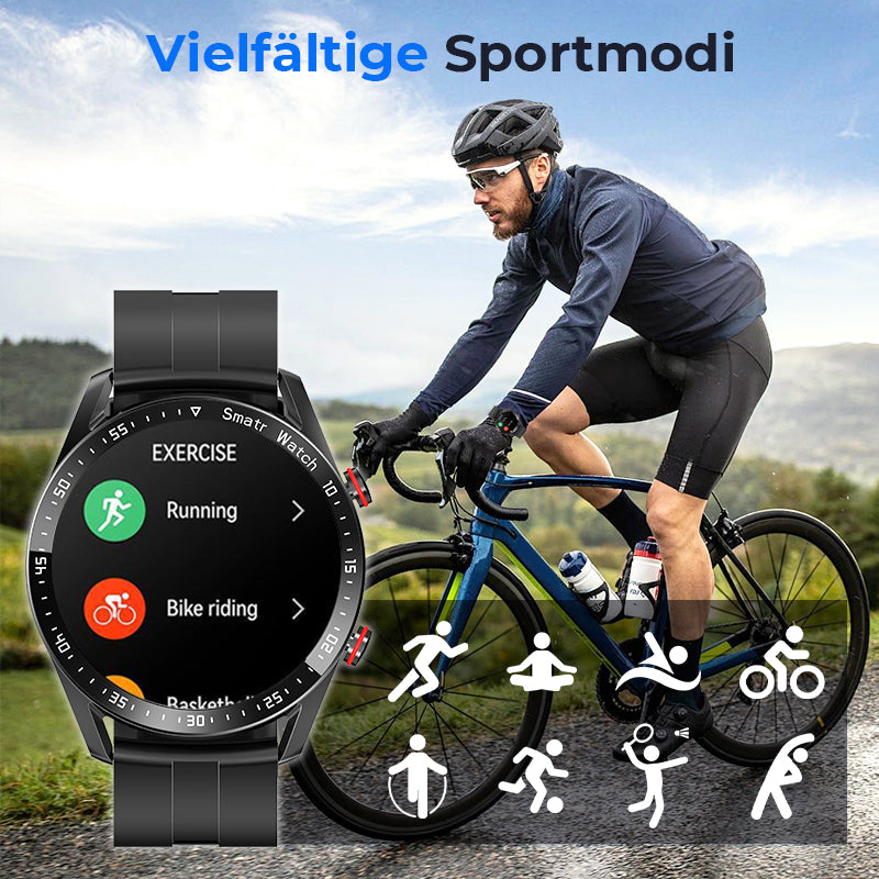 🔥Heißer Verkauf🔥Neue multifunktionale Smartwatch - Unterstützt iOS und Android