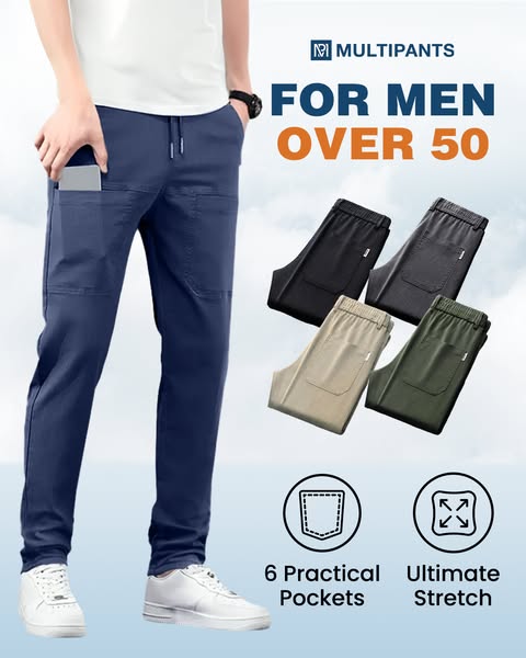 🎁Hot Sale 70% OFF🏆MultiPants – High Stretch Multi-pocket Durable Cargo Pants