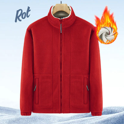 🔥Kostenloser Versand Herren-Doppelfleecejacke