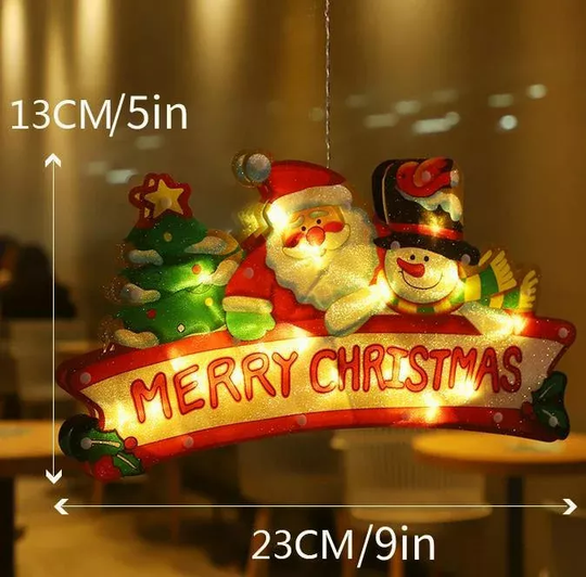 CHRISTMAS PRESALE NOW 49% DISCOUNT🎄Christmas window hanging lights