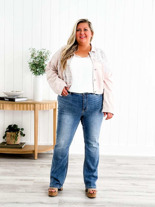 🍂Holy Grail Bootcut-jeans👖💥Tidsbegränsat erbjudande: 50 % rabatt på beställningar