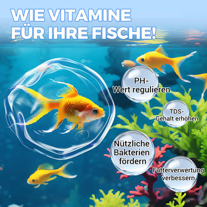 🖤Black Friday 50 % Rabatt 💥🚀Kaufen 2 und erhalten 1 gratis♻️💧Leistungsstarke Wasserreinigungstablette für Aquarien