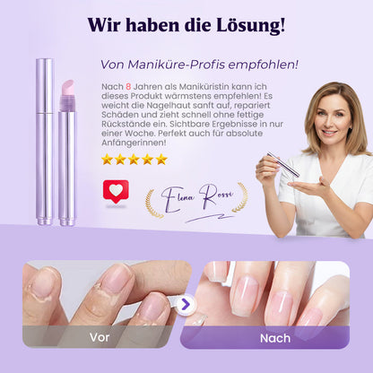 👍🧑‍⚕️Reparatur von Nagelschäden✨ „Duft + Maniküre + Schutz“ in EINEM tragbaren Nagelpflege-Stift💅