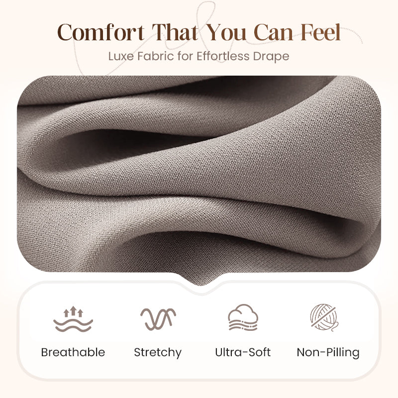 ⏳Tidsbegränsat specialerbjudande⏰ Elegant 3-delat set bestående av lång kofta, topp och byxor💞