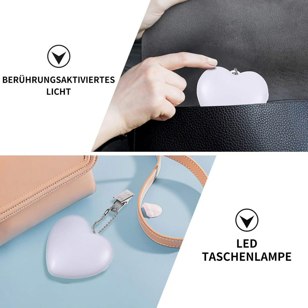 💥Heißer Verkauf 49% Rabatt❤️Herzsensor LED Handtaschenlicht