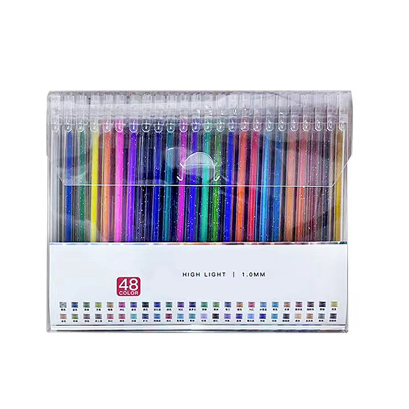 🎨 Glitzernder Gelstift-Set🎄Leuchtende Farben, grenzenlose Kreativität