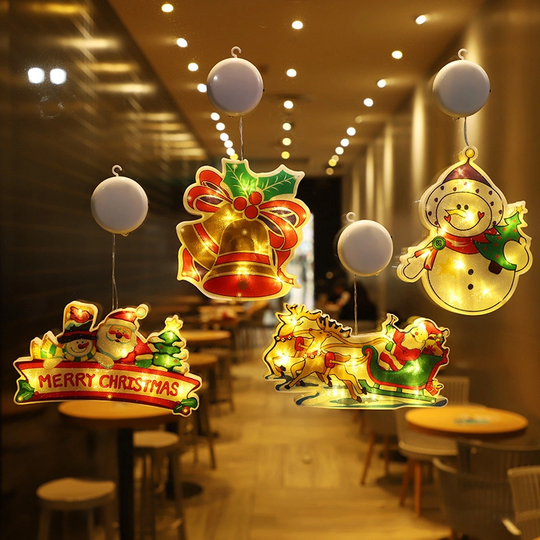 CHRISTMAS PRESALE NOW 49% DISCOUNT🎄Christmas window hanging lights