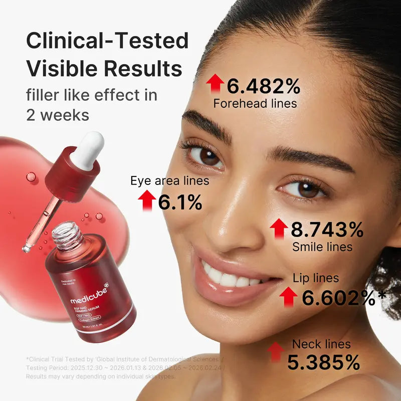 [NEW] [medicube] NAD+ EGF Firming Serum | NAD+, EGF, Collagen Extract, Anti-aging, Plumping, Radiance Boosting Serum | Cares for Look of Fine Lines, Skin Elasticity &amp; Firmness For Youthful-looking Skin (30ml / 1.01 fl. oz.) | Korean Skincare, K-Beauty