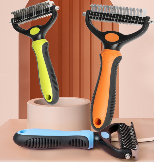 🐶Dual-Sided Pet Grooming Comb for Dogs &amp; Cats