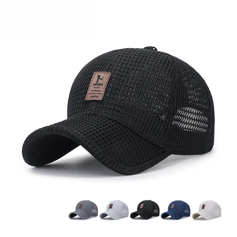 Lightweight and breathable baseball cap for summer