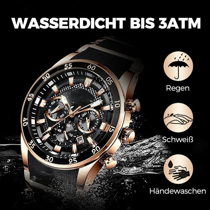 🔥Waterproof multifunctional quartz watch for men✈️Free Shipping