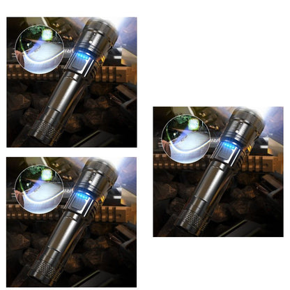 Superstarke, zoomfähige Taschenlampe