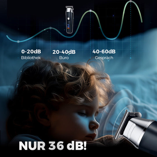 💎 50% RABATT! 💎 Hochleistungs-Haarschneidemaschine mit LED-Digitalanzeige – Präzision, Akku &amp; Profi-Qualität für Zuhause ✂️🔋