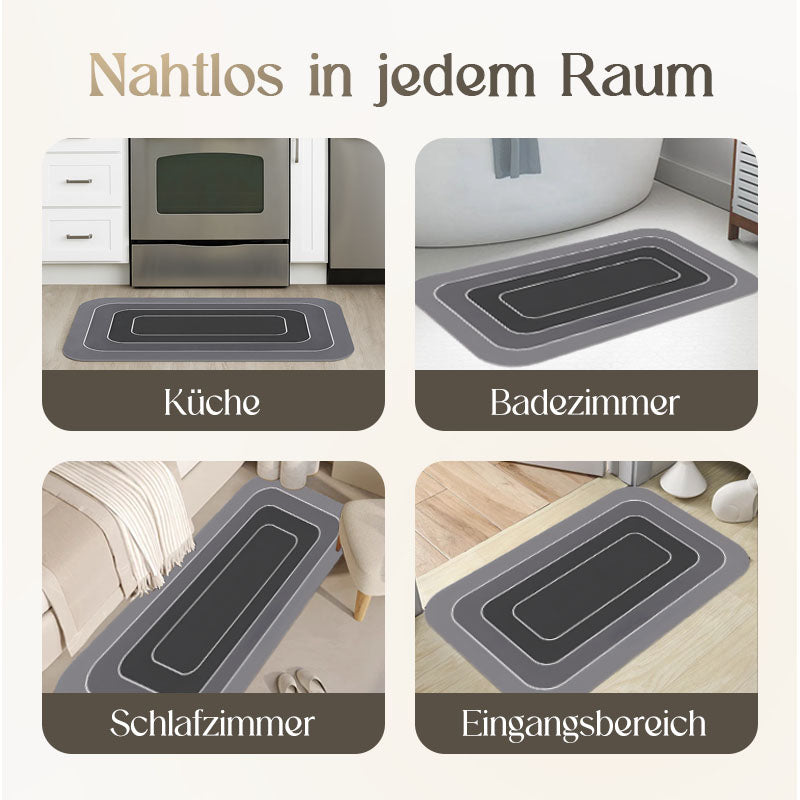 💎 -50% ANGEBOT! 💎 Rutschfeste &amp; Super Saugfähige Teppiche: Sicher &amp; Trocken für Jeden Raum