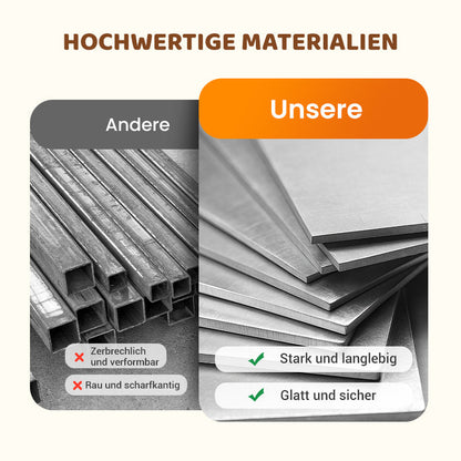 Metall Puzzle Ring achtteilig blaue Version Denksportaufgaben