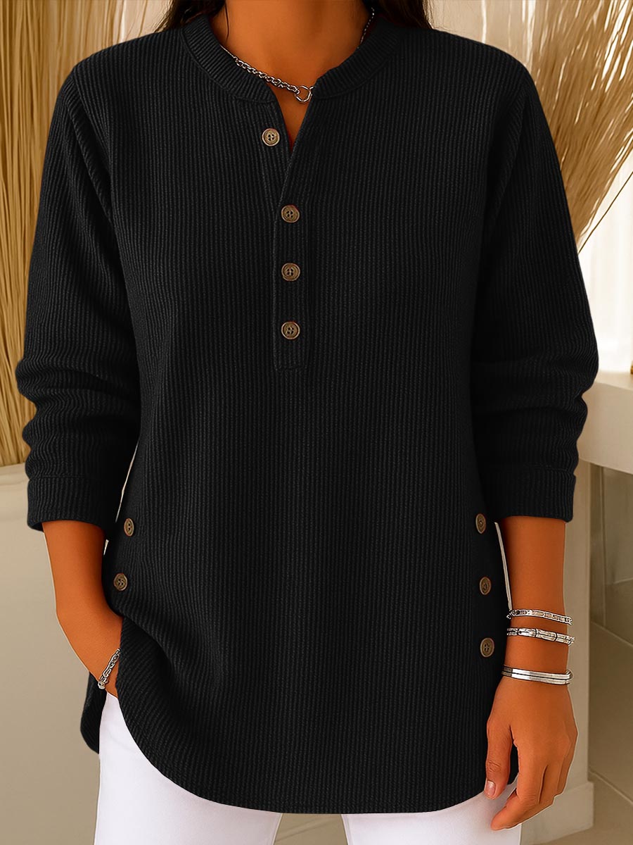 Bestseller🏆👚 Solid Crew Neck Knit Pullover – Timeless Comfort &amp; Effortless Style for Every Occasion