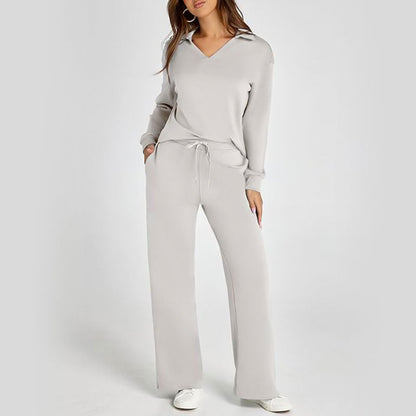 🎁Heißer Verkauf 50 % RABATT⏳Damen 2-teilige Sets Outfits Lässige Langarm-Sweatshirtsets