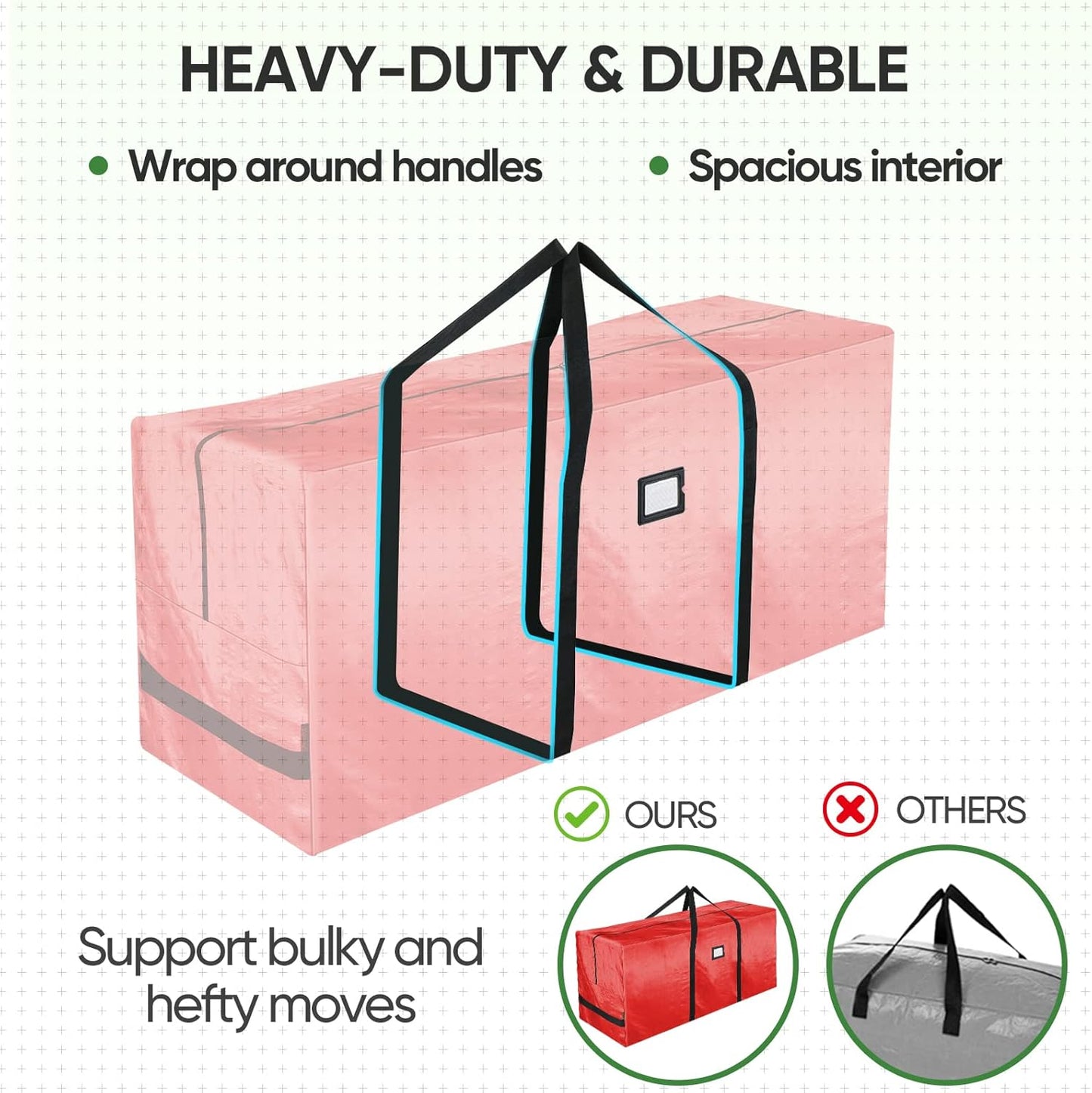 🎄 50% RABATT JETZT ! 🎅 Weihnachtsbaum-Aufbewahrungstasche – Strapazierfähig, Wasserdicht & Einfach zu Transportieren 🎁