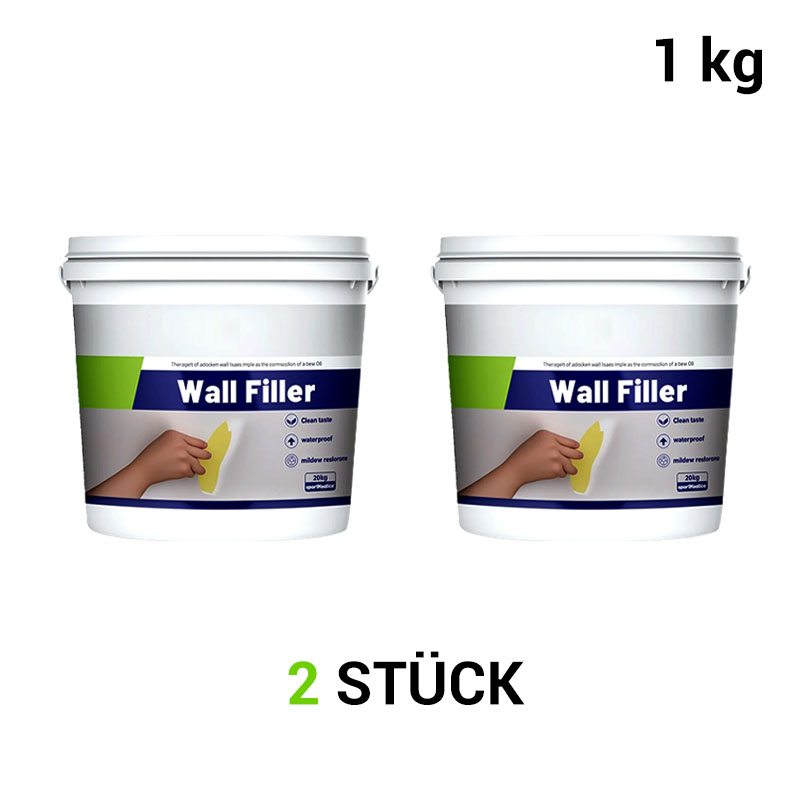 🛠️ Wasserdichte & Schimmelresistente Wandreparaturpaste – 3 Kaufen, 1 Gratis + Pinsel Geschenk! 💧🖌️ ✨ Schnelle & Saubere Wandreparatur für Zuhause! 🏡