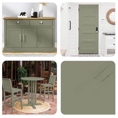 🪚 50% RABATT! 🌿 WASSERBASIERTE MÖBELFARBE - Geruchsneutral & Umweltfreundlich, Einfache Anwendung ohne Schleifen, Perfekt für Holzmöbel-Renovierung 🎨🛋️