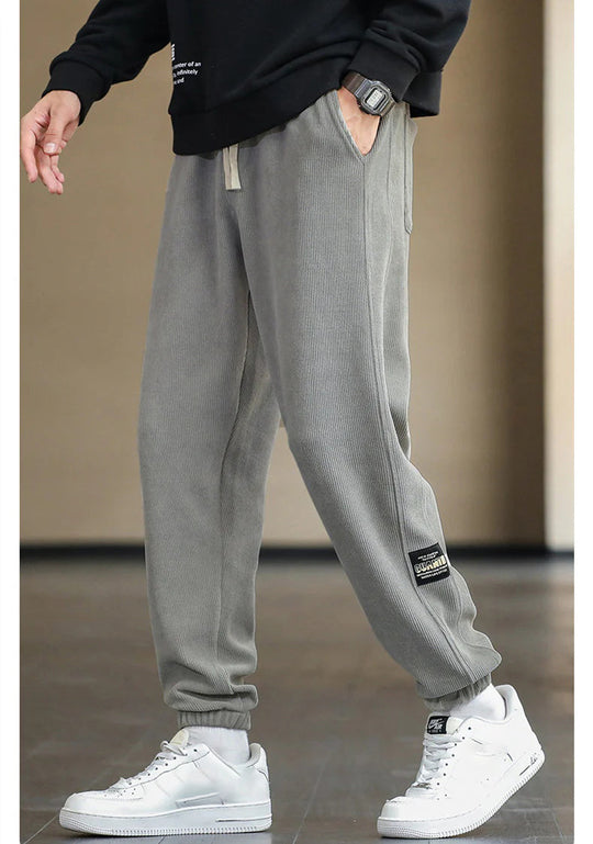 🔥Saldi caldi🔥 Pantaloni casual unisex in tessuto di velluto a coste
