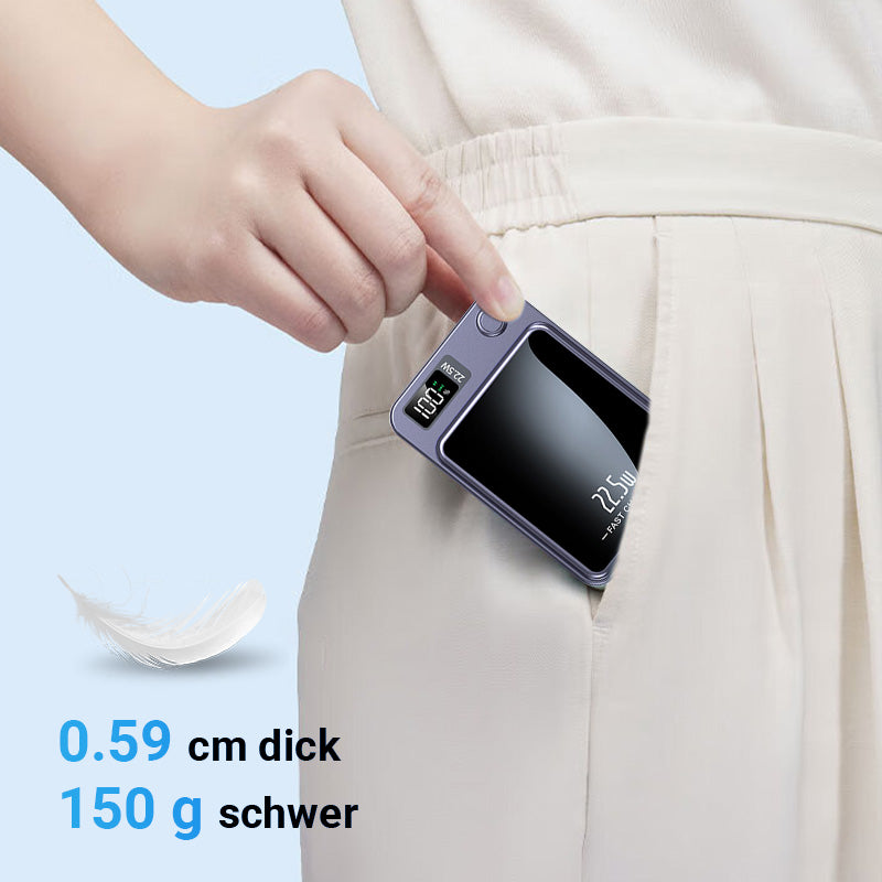 ⚡ 60% OFF! ✨ 10000mAh Power Bank - 22.5W Super Fast Charging &amp;  Ultra-thin design with digital display 📱🔋
