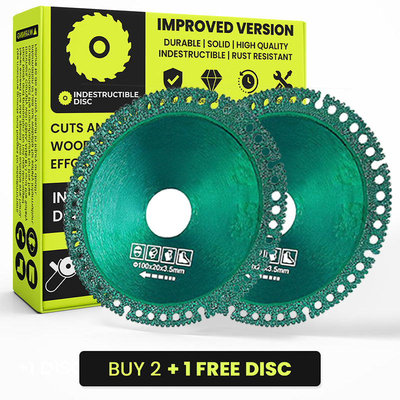 💎 【🔥Limited-time offer: Two for the price of one – Diamond turbo saw blades💎 Cuts tiles, marble &amp;  Metal in seconds – 100mm for angle grinders, heat resistant &amp;  Precise