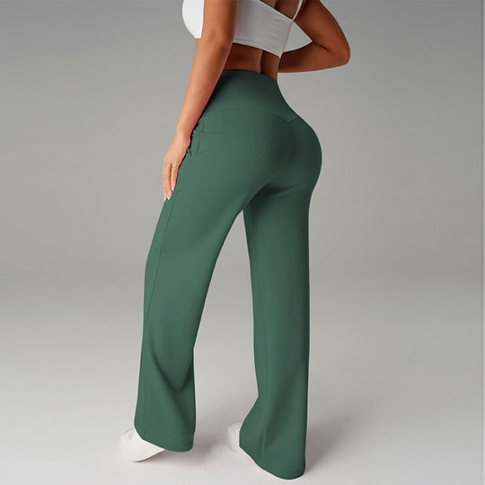 ⌛ Nur noch 3 Tage – 50 % auf alles! ⏰ 50.000+ VERKAUFT!💕 Damen-Unifarbene Weite Straight-Leg-Hose