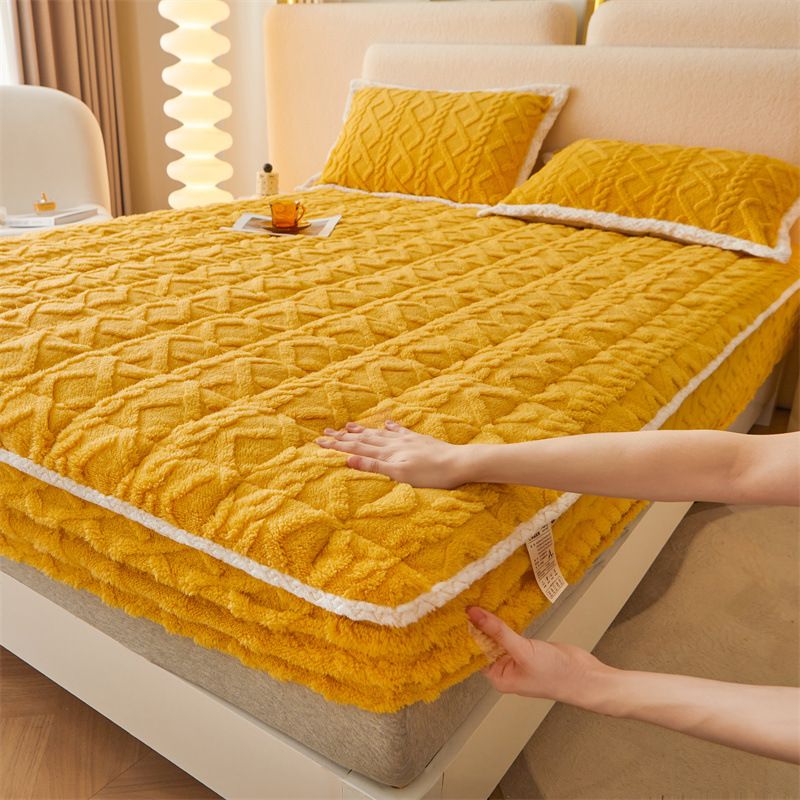 🛏️  WARME PASSGENAUEN BETTWÄSCHE – Gebürstete Flanell-Bettwäsche mit tiefen Taschen und rutschfesten Ecken für ganzjährigen Komfort ❄️🛌