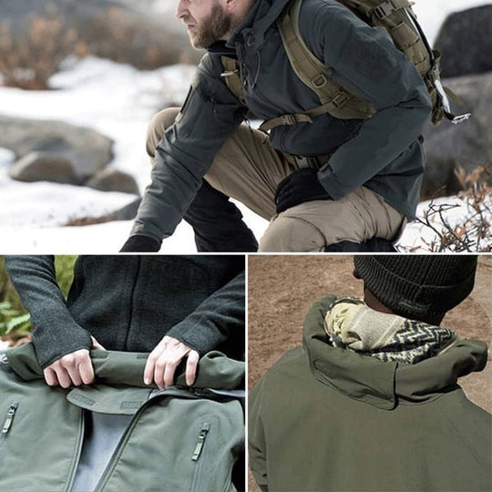 Outdoor-Jacke gegen Wind &amp; Kälte – Wasserabweisend, winddicht &amp; warm🌧️❄️