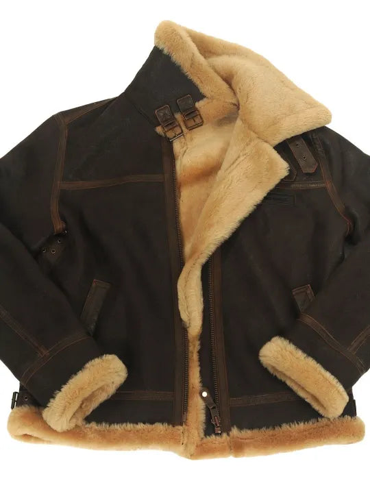Fliegerjacke, schwere Ausführung🔥Kostenloser Versand