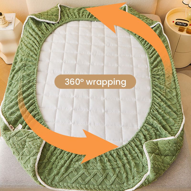 🛏️  WARME PASSGENAUEN BETTWÄSCHE – Gebürstete Flanell-Bettwäsche mit tiefen Taschen und rutschfesten Ecken für ganzjährigen Komfort ❄️🛌