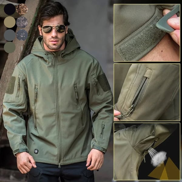 Outdoor-Jacke gegen Wind &amp; Kälte – Wasserabweisend, winddicht &amp; warm🌧️❄️