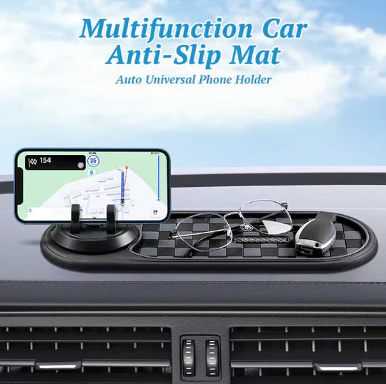 🚗📱 Flexibele autotelefoonhouder met antislipvoet – Veilig navigeren &amp;  Optimale grip voor elke rit! 🔥✨