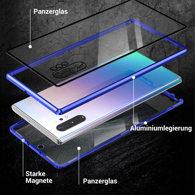 📱„Obsługuje odblokowywanie odciskiem palca👆🔓Magnetyczne etui z ochroną prywatności dla telefonów Samsung S21-S25 Series