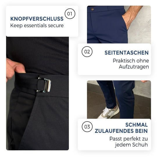 🔥Pantalon slim stretch pour homme