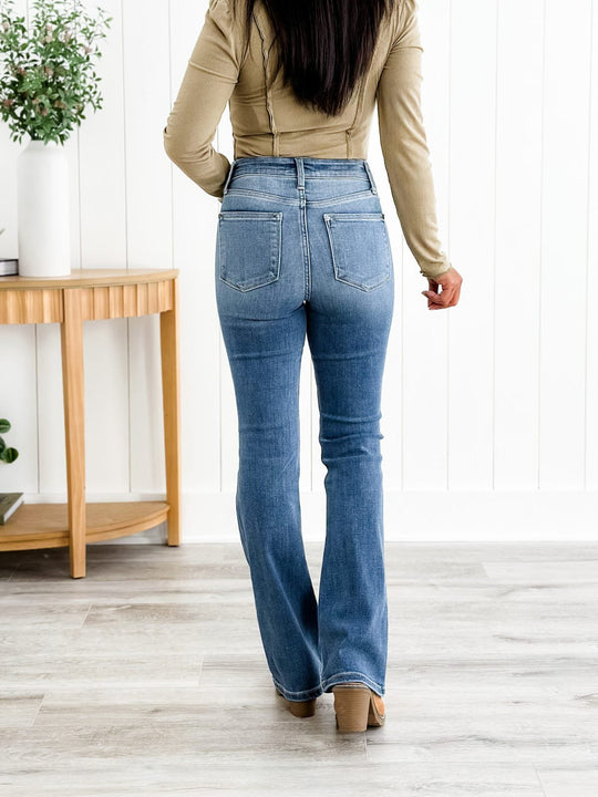 🍂Holy Grail Bootcut-jeans👖💥Tidsbegränsat erbjudande: 50 % rabatt på beställningar