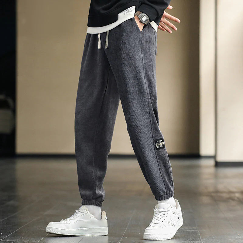🔥Saldi caldi🔥 Pantaloni casual unisex in tessuto di velluto a coste