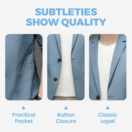 🛍️🛍️Die Wahl des eleganten Gentleman👔👔 Leichter Blazer für Herren für alle Jahreszeiten