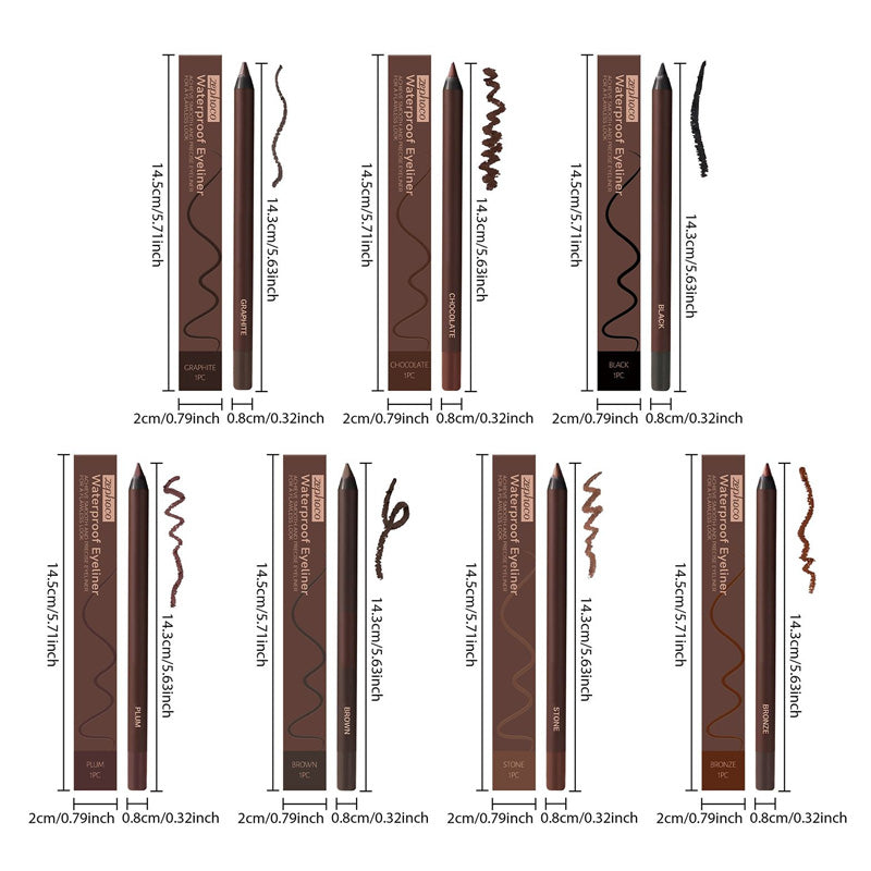 👁️ KAUFE 1, ERHALTE 1 GRATIS! 💜 Wasserfester &amp; Langanhaltender Gel-Eyeliner – Wischfest, Präzise Linien &amp; Intensive Farbe ✨