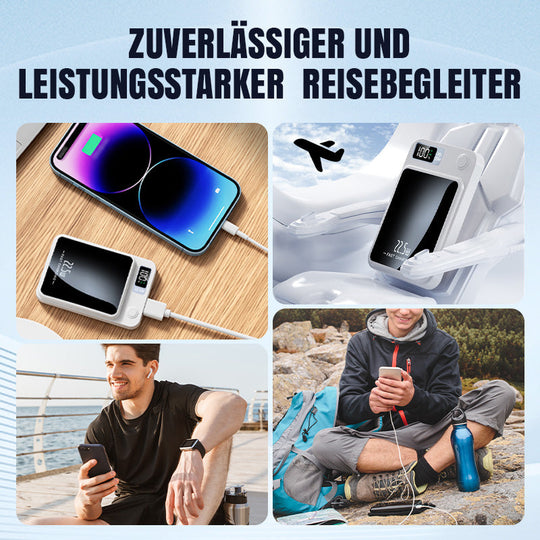 ⚡ 60% OFF! ✨ 10000mAh Power Bank - 22.5W Super Fast Charging &amp;  Ultra-thin design with digital display 📱🔋