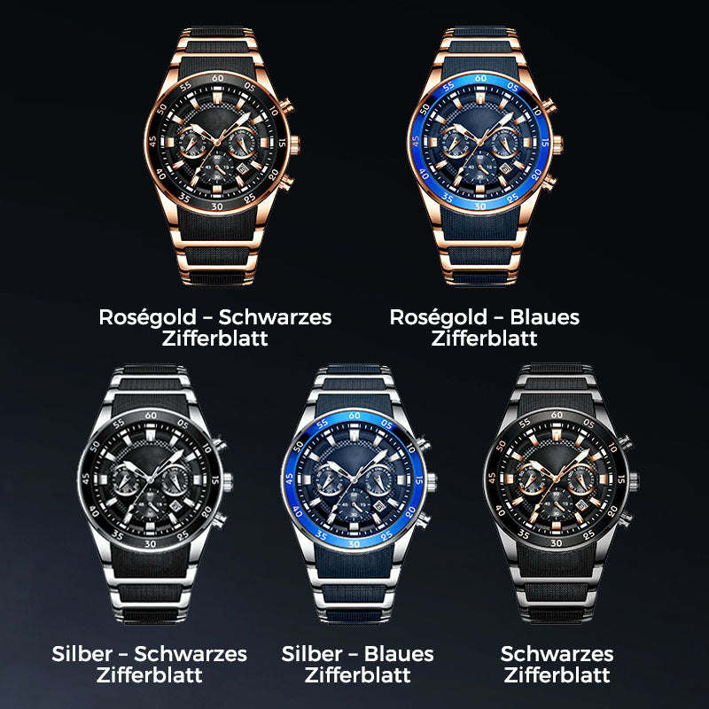 🔥Waterproof multifunctional quartz watch for men✈️Free Shipping
