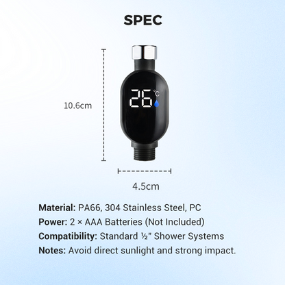 🥳2026 HOT SALE🥳💞50K+ SOLD!💥🌡️💧 The Gentle Guardian for Bath Time. Easy-Read Digital Thermometer – Half Price! 🛁🤱