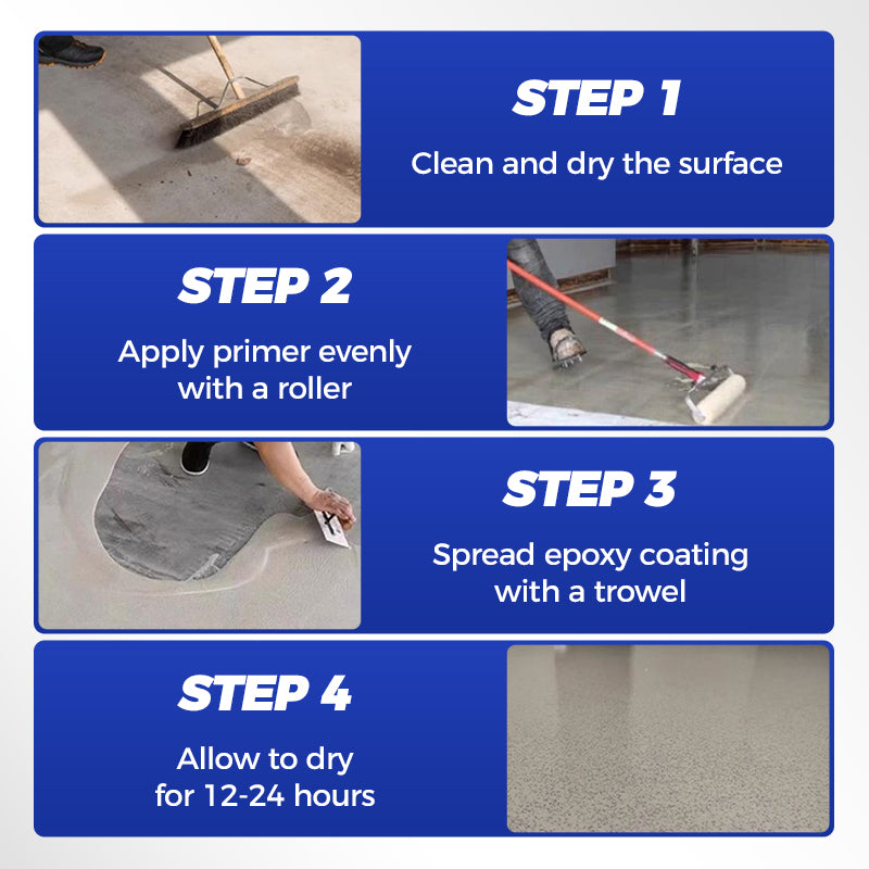 ✨2026 HOT SALE New Arrival✨High-Gloss Marble Finish Epoxy Floor Coating