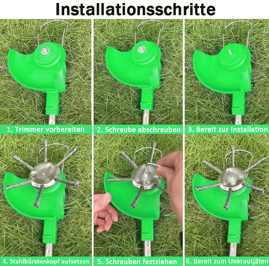 🛠️ Ersatzkopf für Rasentrimmer – Werkzeugloser Schnellwechsel, verwicklungsfreies Design und universelle Kompatibilität ✂️🌿
