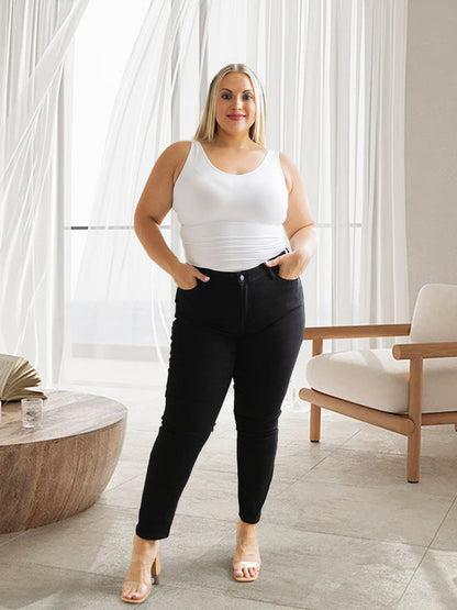 2026 Bauchkontrolle und Po-Lifting Jeans